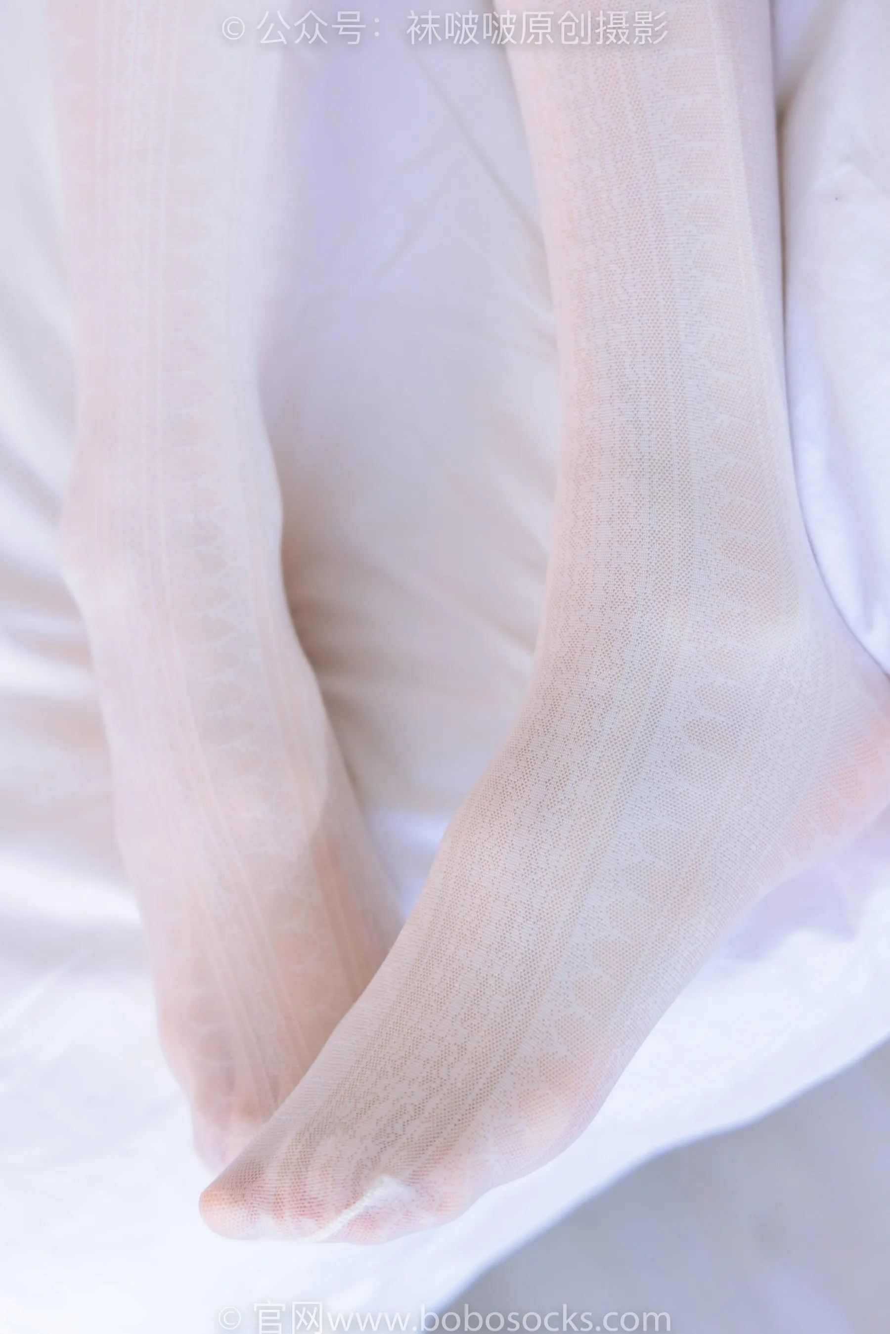 [BoBoSocks袜啵啵]NO.202 稚予-皮鞋、白色蕾丝丝袜、ol风 [87P]插图3